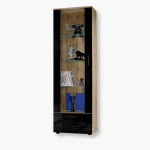 Meuble sur pied Alessandria, noir/Wotan