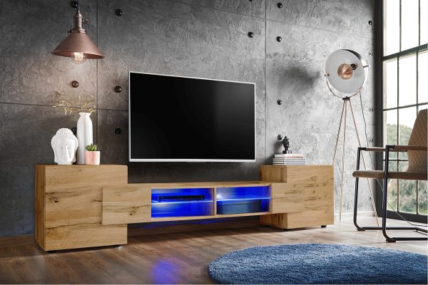 Armoire RTV Merano, éclairage Wotan/Wotan LED Bleu – Image 2