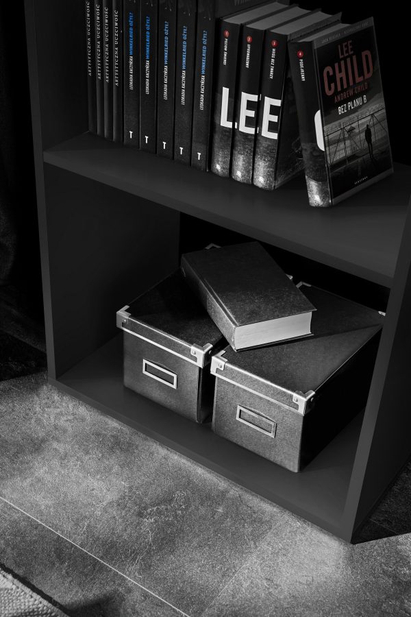 Ensemble de meubles Taranto Grande RTV, noir – Image 4