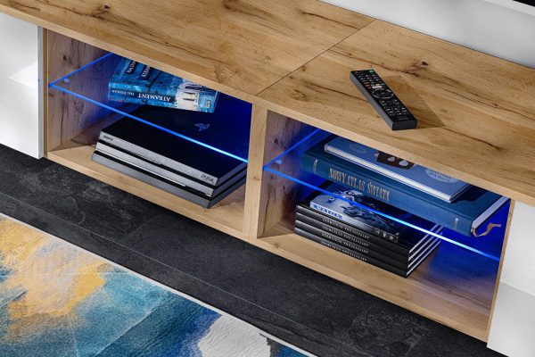 Ensemble de meubles RTV Varallo, blanc/Wotan – Image 10