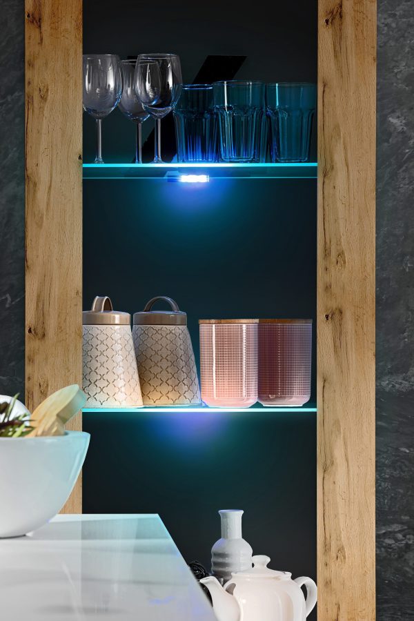 Armoire Tivoli, Wotan/Noir – Image 6