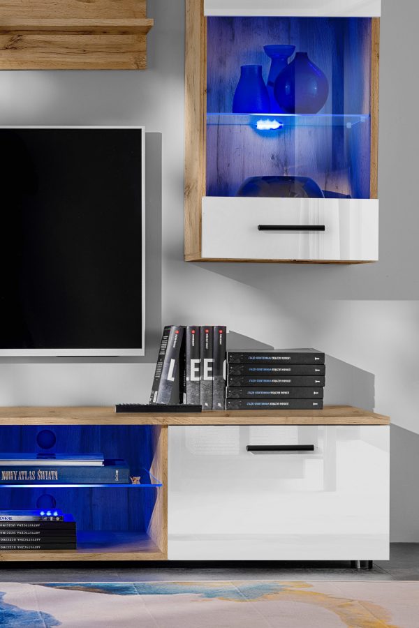 Ensemble de meubles RTV Varallo, blanc/Wotan – Image 7