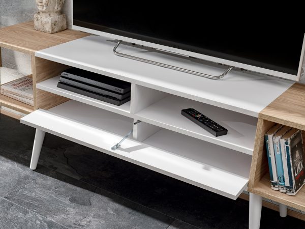 Armoire RTV Forio, chêne blanc – Image 7