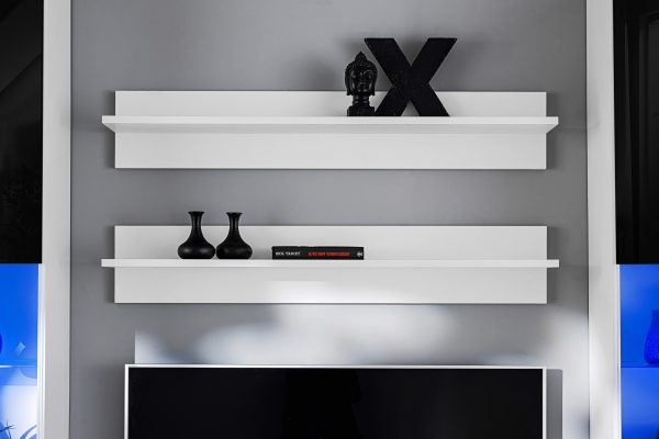 Ensemble de meubles RTV Varallo, Noir/Blanc LED RVB – Image 5