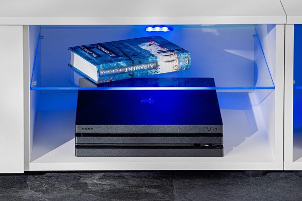 Ensemble de meubles RTV Varallo, Blanc/Blanc LED RVB – Image 4