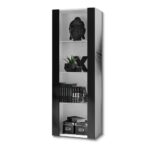 Armoire Tivoli, Noir/Blanc