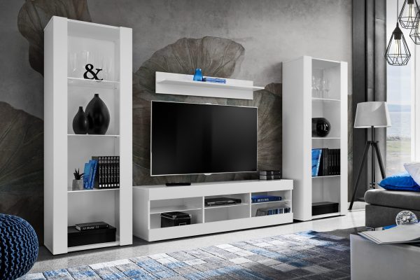 Ensemble de meubles RTV Tivoli Grande, Wotan/Blanc – Image 2