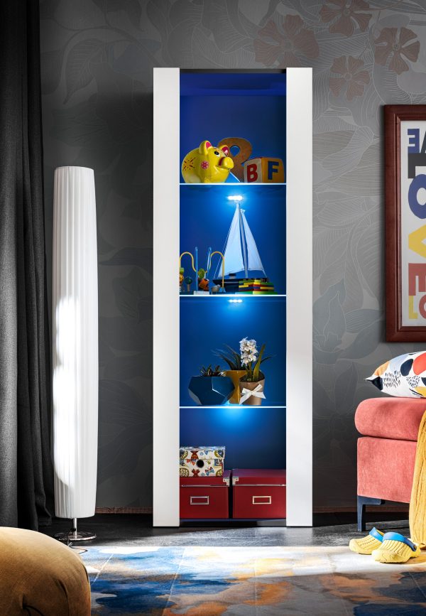 Armoire Tivoli, blanc/noir – Image 8