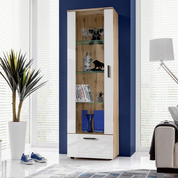 Meuble à poser Alessandria, blanc/Wotan – Image 2