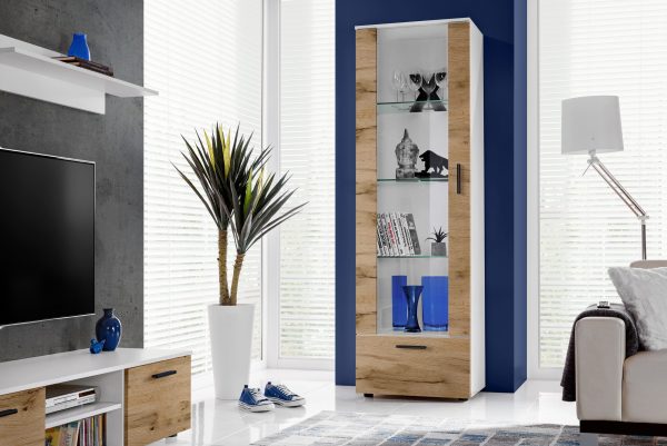 Meuble à poser Alessandria, Wotan/Blanc – Image 4