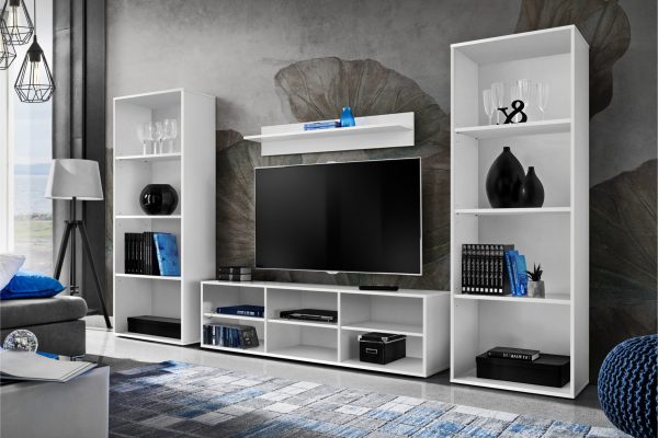 Ensemble de meubles Taranto Grande RTV, blanc – Image 2