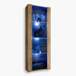 Vitrine Tivoli, Wotan/Wotan éclairage LED Bleu