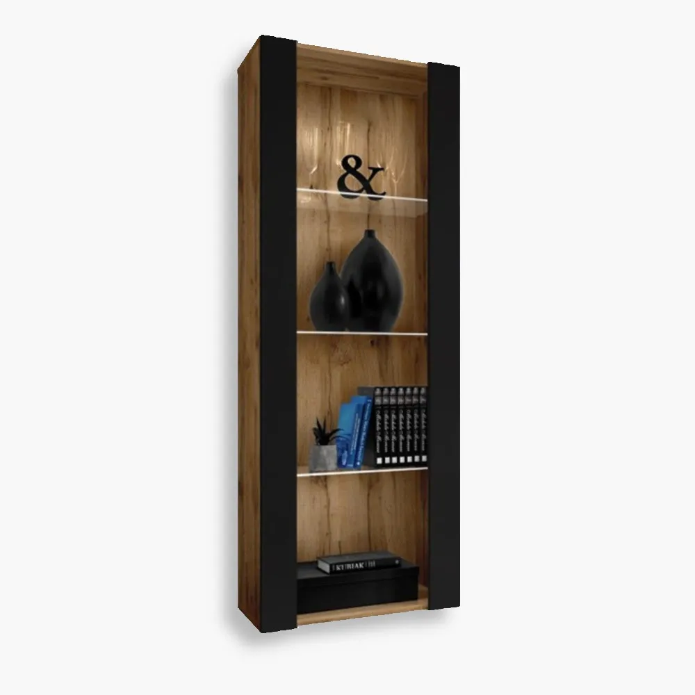 Tivoli-Wit1-noLED-Wotan-Black-1.webp Armoire Tivoli, Noir/Wotan – Image 1