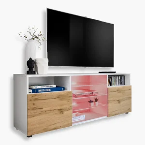 Armoire RTV Urbino, éclairage LED Wotan/White RVB