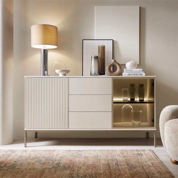 Laval KSZ154 – commode, cachemire à lattes, largeur 154 cm, hauteur 83 cm, profondeur 39 cm – Image 3