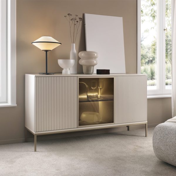 Laval K154 – commode, cachemire à lattes, largeur 154 cm, hauteur 83 cm, profondeur 39 cm – Image 3