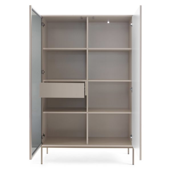 Laval WTSZ104 – vitrine avec éclairage LED, cachemire, largeur 104 cm, hauteur 166 cm, profondeur 39 cm – Image 4