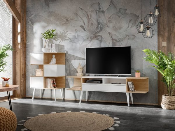 Ensemble de salon Forio, chêne blanc – Image 2