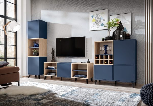 Ensemble de meubles de salon et de casiers à vin Fondi – Image 2