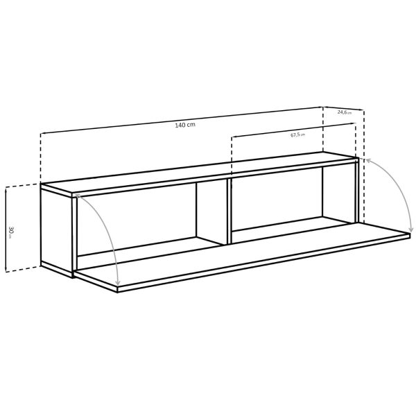 Armoire suspendue RTV Como – Image 3