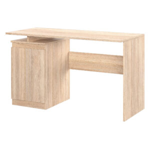 Bureau SOLA - Spacieux - Fermé - Chêne Sonoma - Largeur 120 cm, Hauteur 73 cm, Profondeur 59 cm
