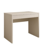 Bureau FORDE - Spacieux - Avec tiroir - Cachemire - Largeur 75 cm, Hauteur 75 cm, Profondeur 50 cm