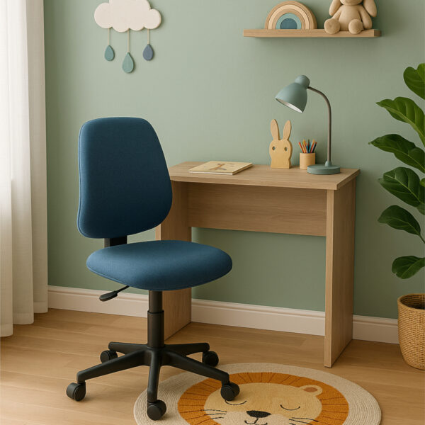 Bureau ULVIK - Simple - Chêne Sonoma - Largeur 80 cm, Hauteur 75 cm, Profondeur 50 cm – Image 2