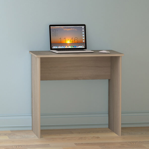 Bureau ULVIK - Simple - Chêne Sonoma - Largeur 80 cm, Hauteur 75 cm, Profondeur 50 cm – Image 5