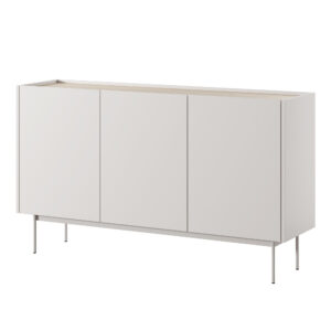 Kommode Kelowna K144 - Cachemire, Chêne - Largeur 144 cm, Hauteur 83 cm, Profondeur 37 cm