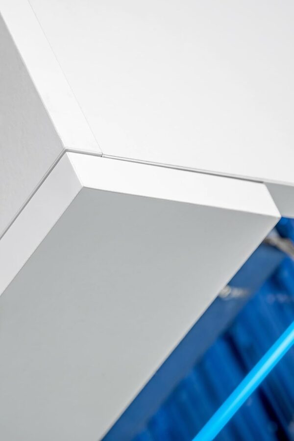 Banc TV Tivoli, Wotan Noir, Largeur 140 cm x Hauteur 40,5 cm x Profondeur 35,5 cm, sans LED – Image 3