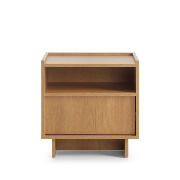 Table de chevet Yarker – chêne caramel – 1 tiroir – 50 x 51 x 39 cm – Image 6