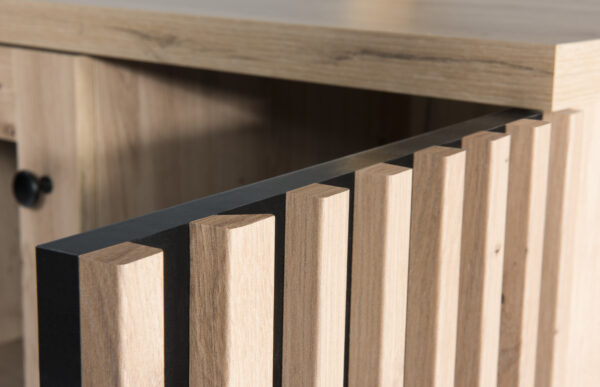 Table Basse NAKUSP - Chêne - Lattes - 90 x 36 x 58 cm – Image 8